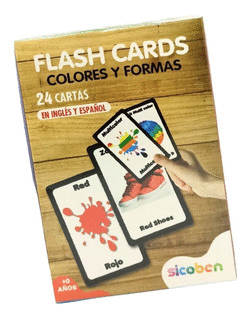[8944513267524ME] FLASH CARDS COLORES Y FORMAS