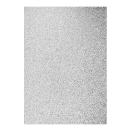 [0549.016.9] FOAMY ESCARCHADO PLATA ALPACA - GRANDE 60x80CM