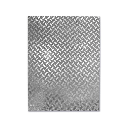 [046.025.7] FOAMI ESTAMPADO ESTRADO PLATA DOBLECARTA (40X60CM)