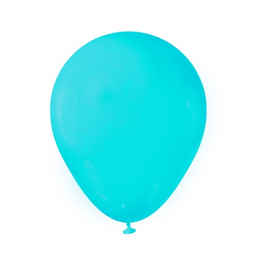 [CA-G15-TURQ] GLOBOS DE 15 TURQUESA