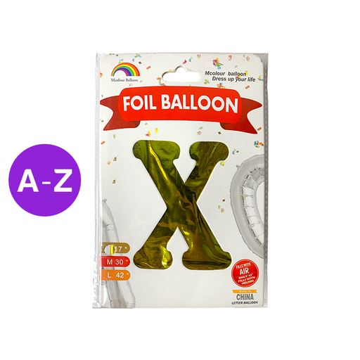 [A959-BLLT-SS] GLOBOS LETRAS TALLA 17 