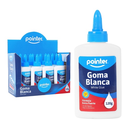 [FB-120] GOMA BLANCA ESCOLAR - 120GR