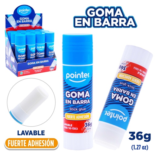 [EA-0900-36G] GOMA EN BARRA - 36GR