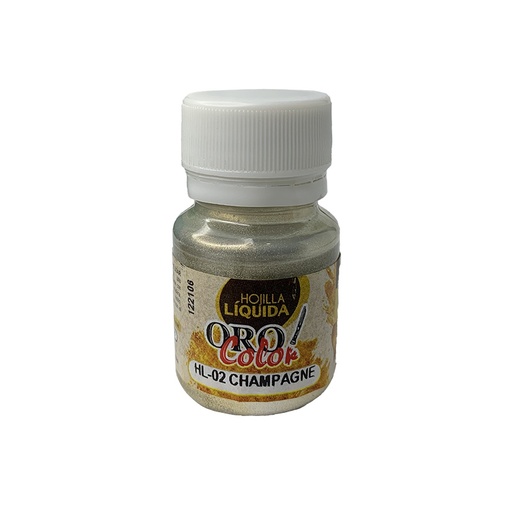 [HL-02] HOJILLA LIQUIDA CHAMPAGNE 30ML