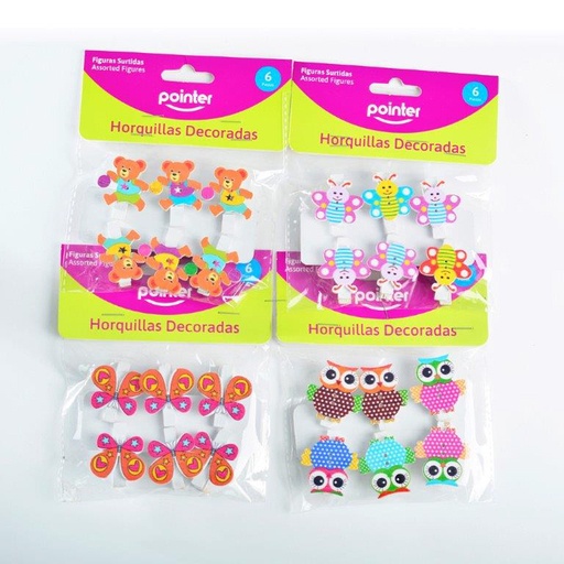 [CLIP-9] HORQUILLAS DECORADAS