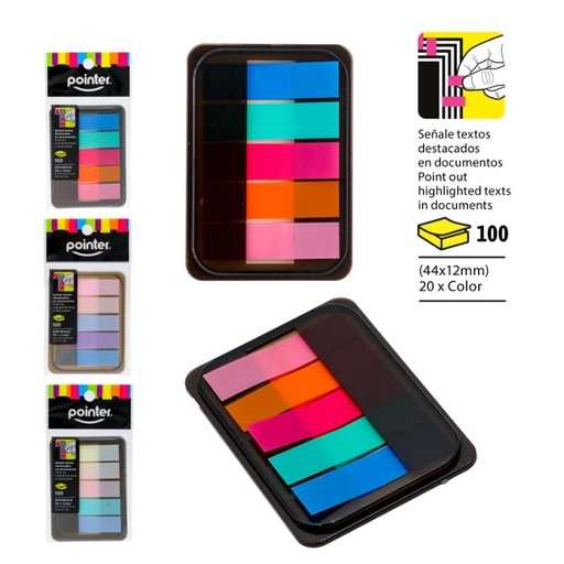 [STN-07-100] INDICADORES DE PAGINA ADHESIVOS