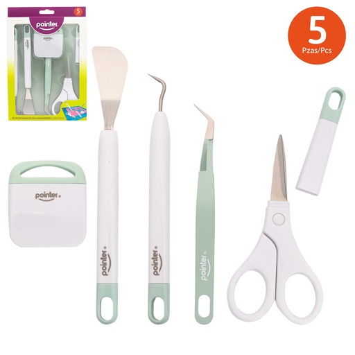 [CFT-2277] KIT HERRAMIENTAS DE PRECISION x 5 PZAS.