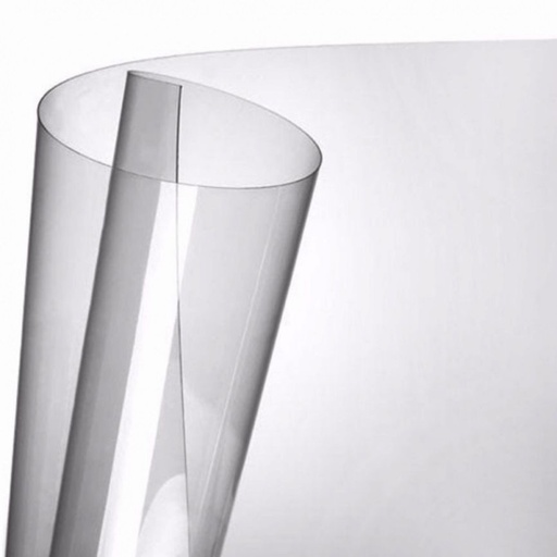 [604525] LAMINA TRANSPARENTE ACETATO CALIBRE - 0.25MM 45x60CM