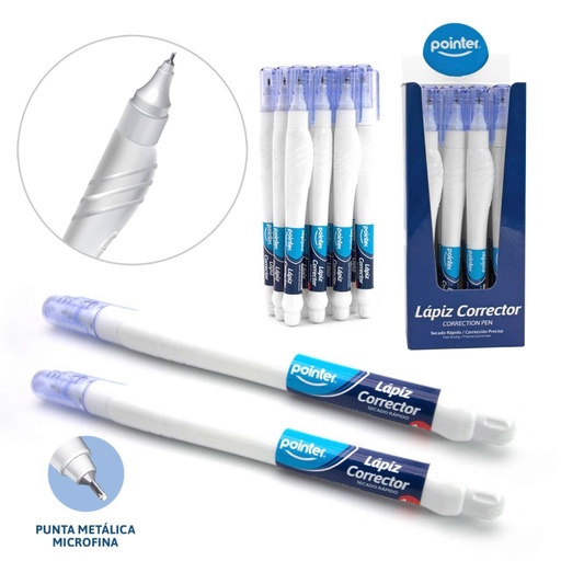 [AS-777] LAPIZ CORRECTOR 4ML X12