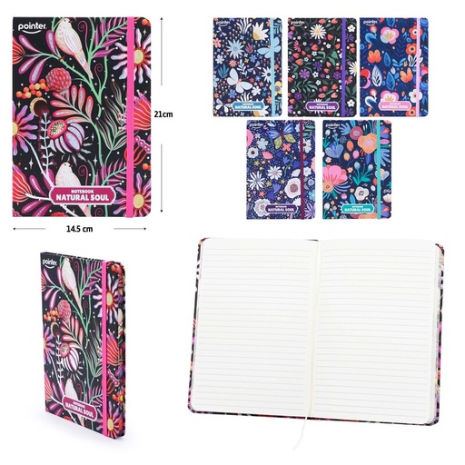 [NB-1708-A5] LIBRETA DE APUNTES A5 - x100 HOJAS BLANCAS