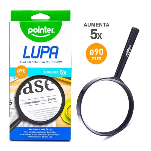 [MG-2090] LUPA x9CM DIAMETRO