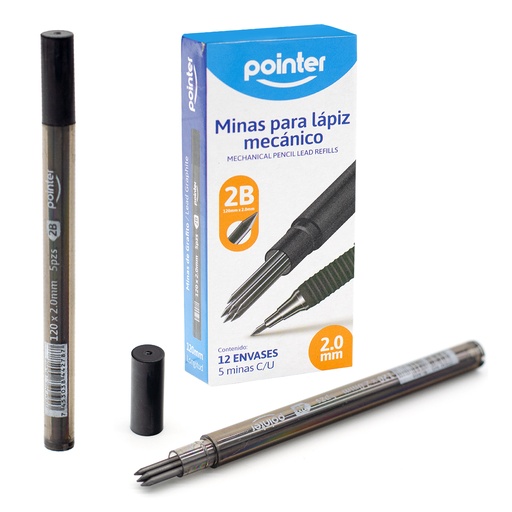 [BL-602] MINAS 2MM PARA PORTAMINAS