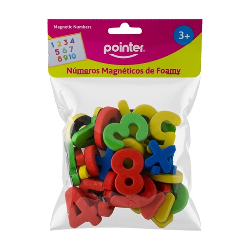 [ANC-1953-M] NÚMEROS MAGNÉTICOS DE FOAMY