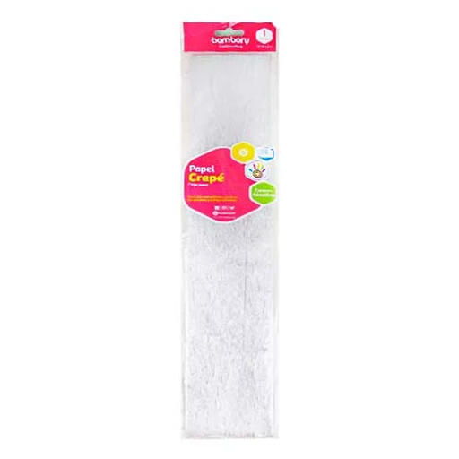 [107-3085/910] PAPEL CREPE GRIS PERLADO - 50CM x 2M