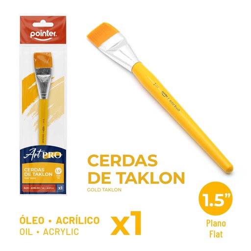 [ARTBR-1-5] PINCEL PLANO ART PRO 1.5"