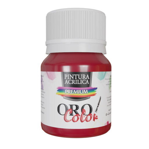 [A-708-30] PINTURA ACRILICA PREMIUM CARMIN ROSA 30CM