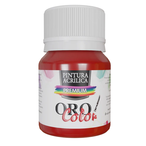 [A-618-30] PINTURA ACRILICA PREMIUM ROJO FUEGO 30ML