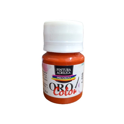 [A-688-30] PINTURA ACRILICA PREMIUM ROJO TEJA 30ML