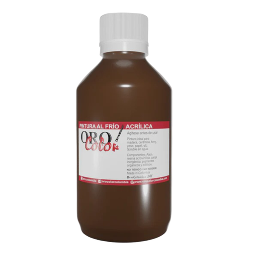 [F080-250] PINTURA AL FRIO MARRON COCO 250ML