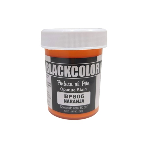[BF806] PINTURA AL FRIO NARANJA 60ML 