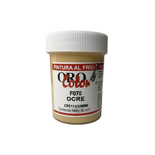 [F070-60] PINTURA AL FRIO OCRE 60CM