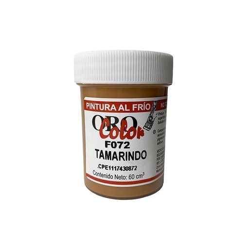 [F072-60] PINTURA AL FRIO TAMARINDO 60ML 