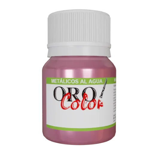 [F243] PINTURA METALICOS AL AGUA ORO ROSA 30ML