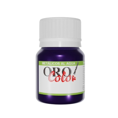 [F213-60] PINTURA METALICOS AL AGUA VIOLETA METALICO 30CM