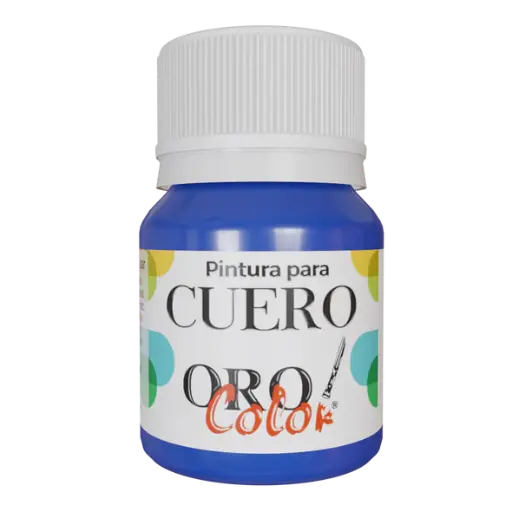 [CU-630] PINTURA PARA CUERO AZUL REY 30ML