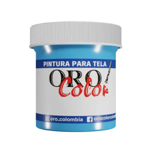 [TW70] PINTURA TEXTIL AZUL NEON 30CM