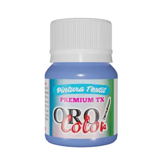 [TX346] PINTURA TEXTIL PREMIUM AZUL SEDA 30CM