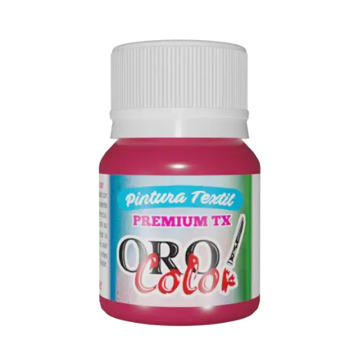 [TX329] PINTURA TEXTIL PREMIUM FUCSIA 30CM
