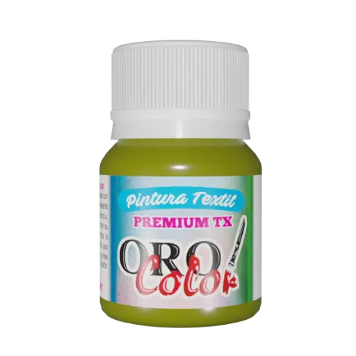 [TX357] PINTURA TEXTIL PREMIUM VERDE PISTACHO 30ML 