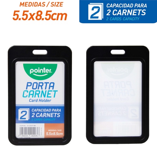 [ID-23217-BK] PORTA CARNET (NEGRO)