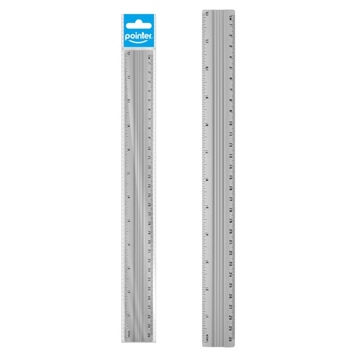 [R-730-P] REGLA DE ALUMINIO 30CM