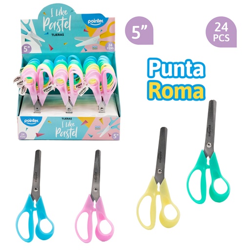 [SC-22120-5] TIJERA 5" (PASTEL)