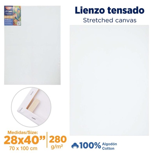 [CA-70100] LIENZO BLANCO 70x100 cm