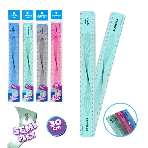 [RU-2439] REGLA FLEXIBLE 30CM