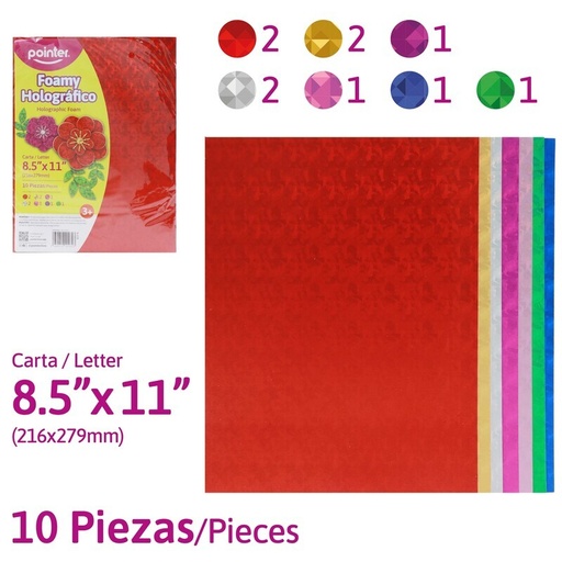 [HL-EVA-S] FOAMY HOLOGRAFICA