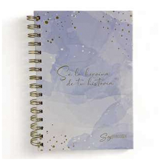 [783-2033239] LIBRETA ESPIRAL A5 - "SOY INVENCIBLE"