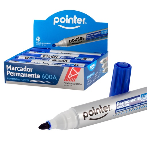 [A10500041-BU] MARCADOR PERMANENTE (AZUL)