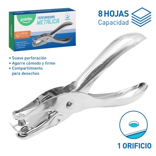 [WD101A] PERFORADORA METALICA 1 ORIFICIO