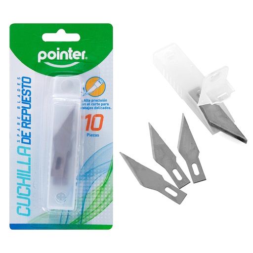 [BB-40MM-P] CUCHILLA DE REPUESTO PARA BISTURI DE PRECISION
