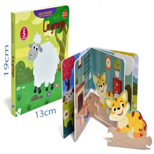 [BK-184] LIBRO DIDACTICO JUEGA CON ALEGRIA - LA GRANJA