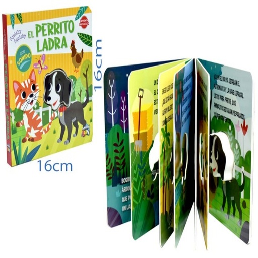 [LIST-463] LIBRO DIDACTICO - EL PERRITO LADRA C/ SONIDOS