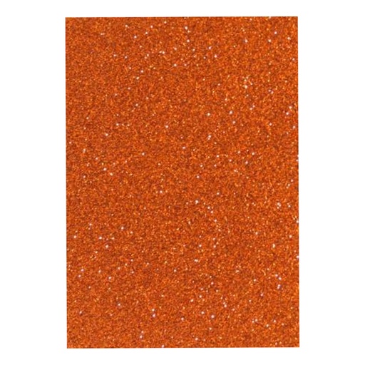 [0549.003.6] FOAMI ESCARCHADO COBRE AROA CARTA (20X30CM) 