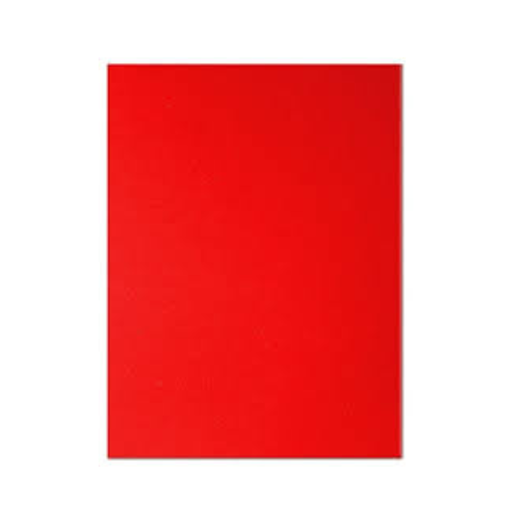 [53.2.3044] FOAMY LISO ROJO BANDERA - DOBLECARTA 30x40CM