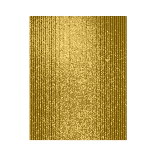 [1510.10] CARTULINA ONDA MICROCRISTAL DORADO AMBAR 265GR 50x70CM
