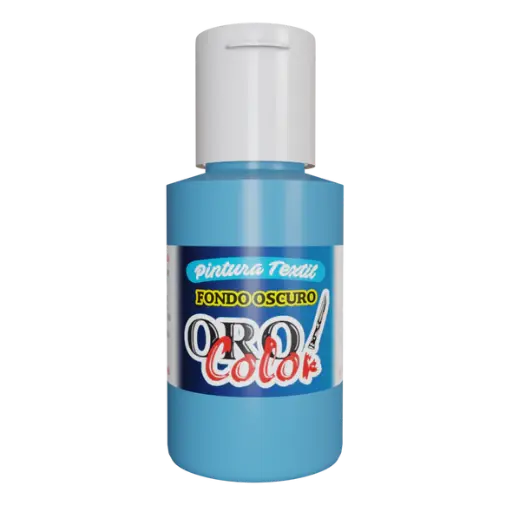 [FO-511] PINTURA TEXTIL FONDO OSCURO AZUL CIELO 30ML