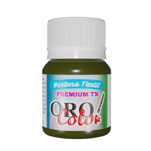 [TX364] PINTURA TEXTIL VERDE MILITAR 30CM